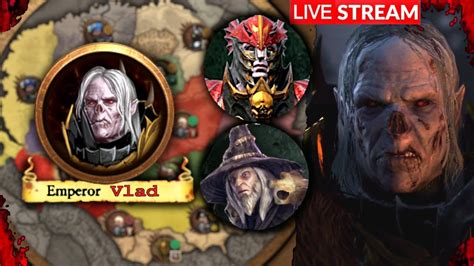 vlad von carstein warhammer 3|Emperor Vlad von Carstein Livestream Campaign .